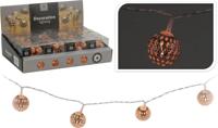 Led lampjes met metalen kopere - Nampook