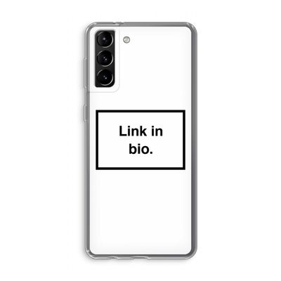 Link in bio: Samsung Galaxy S21 Plus Transparant Hoesje