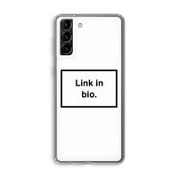 Link in bio: Samsung Galaxy S21 Plus Transparant Hoesje