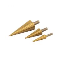 Topgear con. plaatfrezen stappenboor hss set 3x