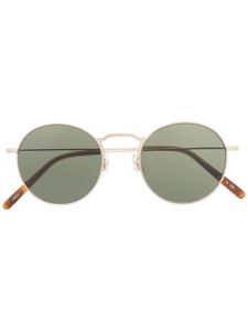 Oliver Peoples lunettes de soleil à monture ronde - Or