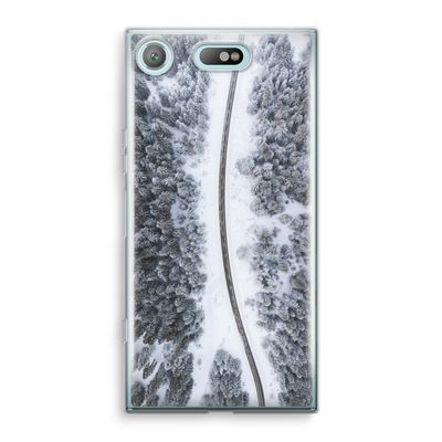 Snøfall: Sony Xperia XZ1 Compact Transparant Hoesje