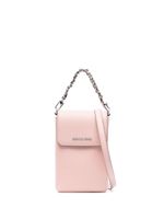 Michael Michael Kors logo-plaque leather crossbody bag - Rose