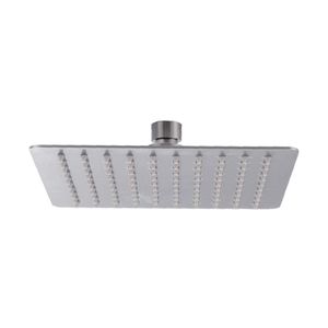 UFO Luxe hoofddouche vierkant 20 cm Ultra plat RVS 304