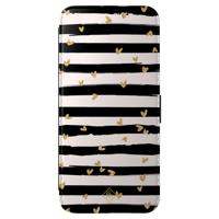 Samsung Galaxy A56 flipcase - Hart streepjes