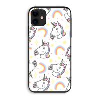 Rainbow Unicorn: iPhone 11 Biologisch afbreekbaar hoesje