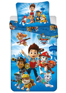 PAW Patrol Dekbedovertrek friends140 x 200 cm - 65 x 65 cm