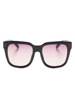 Linda Farrow The Freya square sunglasses - Noir