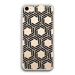 Geometrisch patroon: iPhone 7 Transparant Hoesje