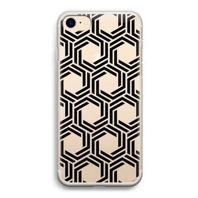 Geometrisch patroon: iPhone 7 Transparant Hoesje