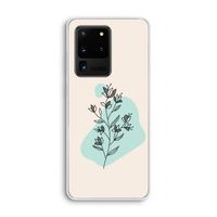Violets are blue: Samsung Galaxy S20 Ultra Transparant Hoesje