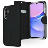 Accezz Wallet Softcase Bookcase Samsung Galaxy A15 (5G/4G) Telefoonhoesje Zwart