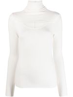 Thom Krom chemise à col roulé - Blanc