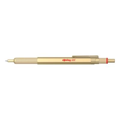 Balpen rotring 600 m goud