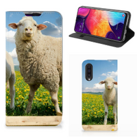 Samsung Galaxy A50 Hoesje maken Schaap en Lammetje - thumbnail