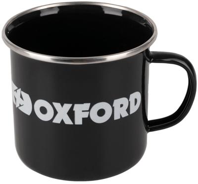 OXFORD Camping mug black logo