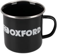 OXFORD Camping mug black logo