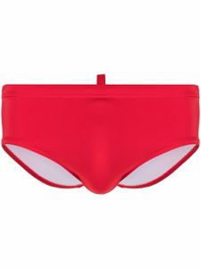 DSQUARED2 short de bain à imprimé Icon - Rouge