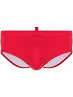 DSQUARED2 short de bain à imprimé Icon - Rouge