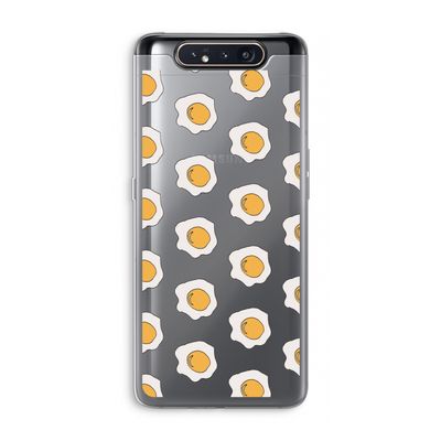 Bacon to my eggs #1: Samsung Galaxy A80 Transparant Hoesje