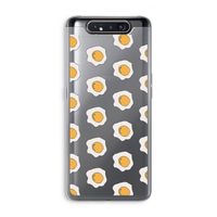 Bacon to my eggs #1: Samsung Galaxy A80 Transparant Hoesje