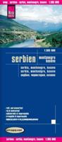 Wegenkaart - landkaart Servië, Montenegro & Kosovo | Reise Know-How Verlag Wegenkaart - landkaart Servië, Montenegro & Kosovo | Reise Know-How Verlag