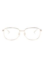 Gucci Eyewear lunettes de vue à monture rectangulaire - Or - thumbnail