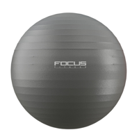 Gym Ball - Focus Fitness - Zwart - 65 cm - thumbnail