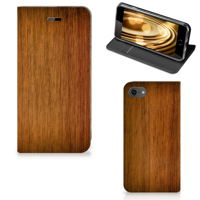 iPhone 7 | 8 | SE (2020) | SE (2022) Book | Wallet Case | Donker Hout