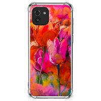 Back Cover Samsung Galaxy A03 Tulips