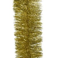 Decoris kerstslinger - goud - 270 x 10 cm - lametta - folie - guirlande - kerstversiering - thumbnail