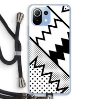 Pop Art #5: Xiaomi Mi 11 Lite Transparant Hoesje met koord