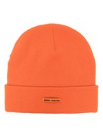 Heron Preston bonnet en laine à étiquette logo - Orange