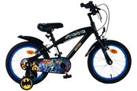 Batman kinderfiets - jongens - 16 inch - zwart - 2 handremmen Batman kinderfiets - jongens - 16 inch - zwart - 2 handremmen