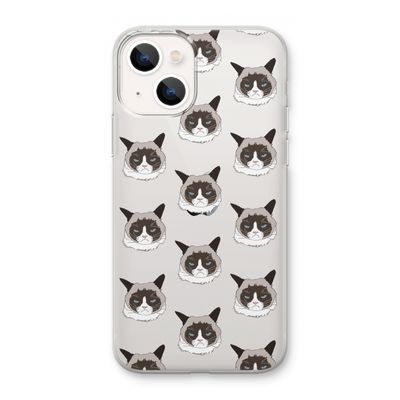 It's a Purrr Case: iPhone 13 mini Transparant Hoesje