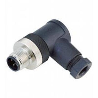 Pepperl+Fuchs 129390 Sensor/actuator connector, niet geassembleerd M12 Aantal polen (sensoren): 4 Stekker, haaks 1 stuk(s)