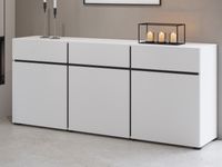 Dressoir CROSSAIR 3 deuren 3 lades wit