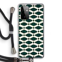 Moroccan tiles: Samsung Galaxy A72 5G Transparant Hoesje met koord