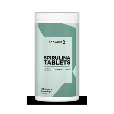 Pure Spirulina Tabletten | Body & Fit | 500ct