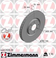 Remschijf Coat Z 440312020