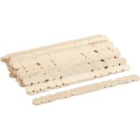 Creativ Company Constructiehoutjes, l: 11,4 cm, b: 10 mm, 30 stuk/ 1 doos Creativ Company Constructiehoutjes, l: 11,4 cm, b: 10 mm, 30 stuk/ 1 doos