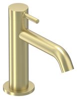 IVY Bond fonteinset: fonteinkraan model S 13,8 cm en clickplug, geborsteld mat goud PVD