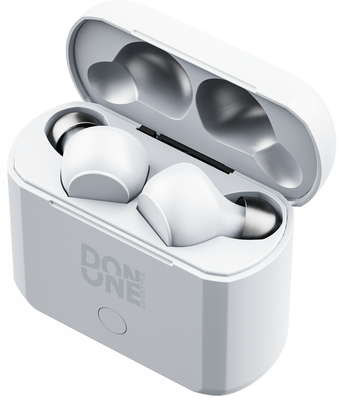 DON ONE Lifestyle - TWS120 (Wit) - In-ear Draadloze Stereo Earbuds met oplaadbare case