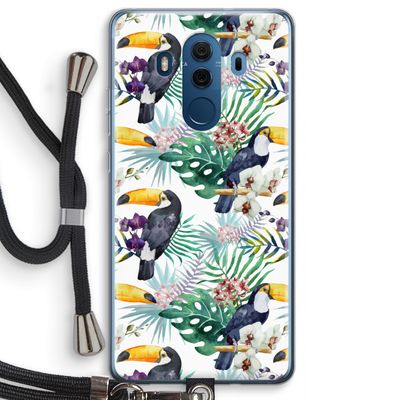 Tukans: Huawei Mate 10 Pro Transparant Hoesje met koord