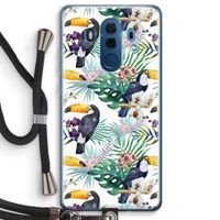 Tukans: Huawei Mate 10 Pro Transparant Hoesje met koord