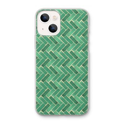 Moroccan tiles 2: iPhone 13 mini Transparant Hoesje