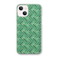 Moroccan tiles 2: iPhone 13 mini Transparant Hoesje