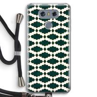 Moroccan tiles: LG G6 Transparant Hoesje met koord