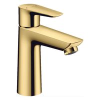 Wastafelmengkraan Talis E HansGrohe 110 Eengreeps Zonder Afvoer Gepolijst Goud - thumbnail