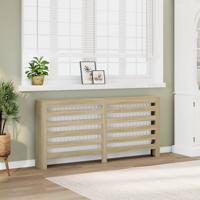 VidaXL Radiatorombouw 175x20x82 cm bewerkt hout sonoma eikenkleurig
